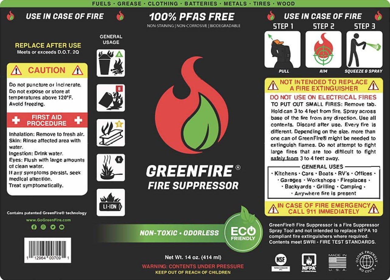 GreenFire Fire Suppressor