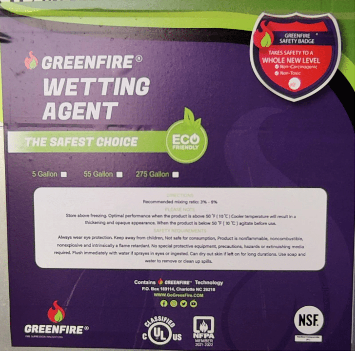 Unauthorized Use of GreenFire®