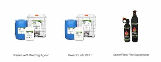 Health Conscious Fire Suppression Products